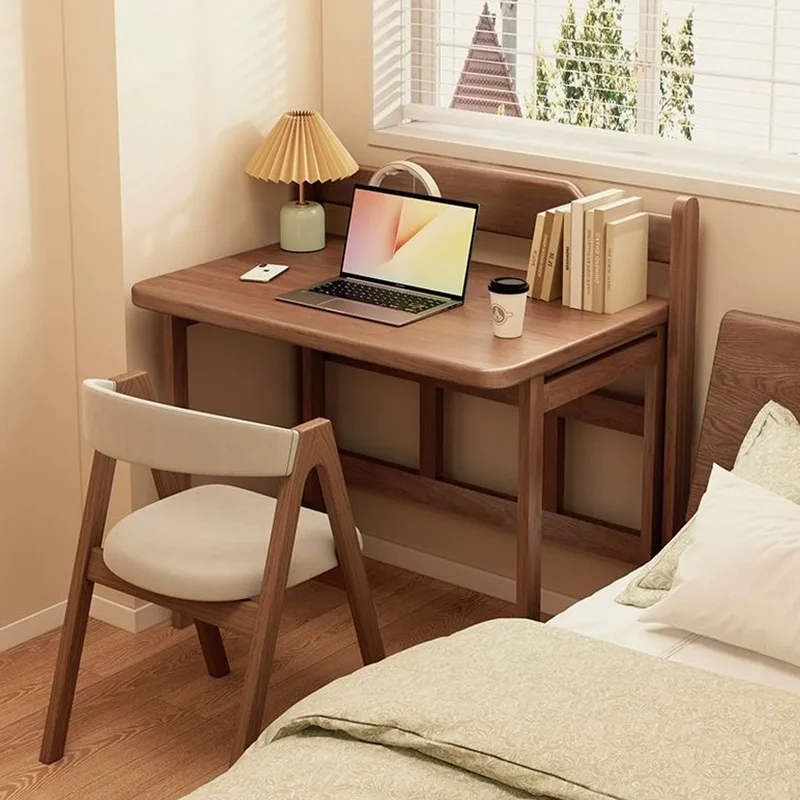 AOLIVIYA Gaming Table PC Computer Desk Office Study Mesa Solid Wood Folding Bedside Apartment Writing Student Home