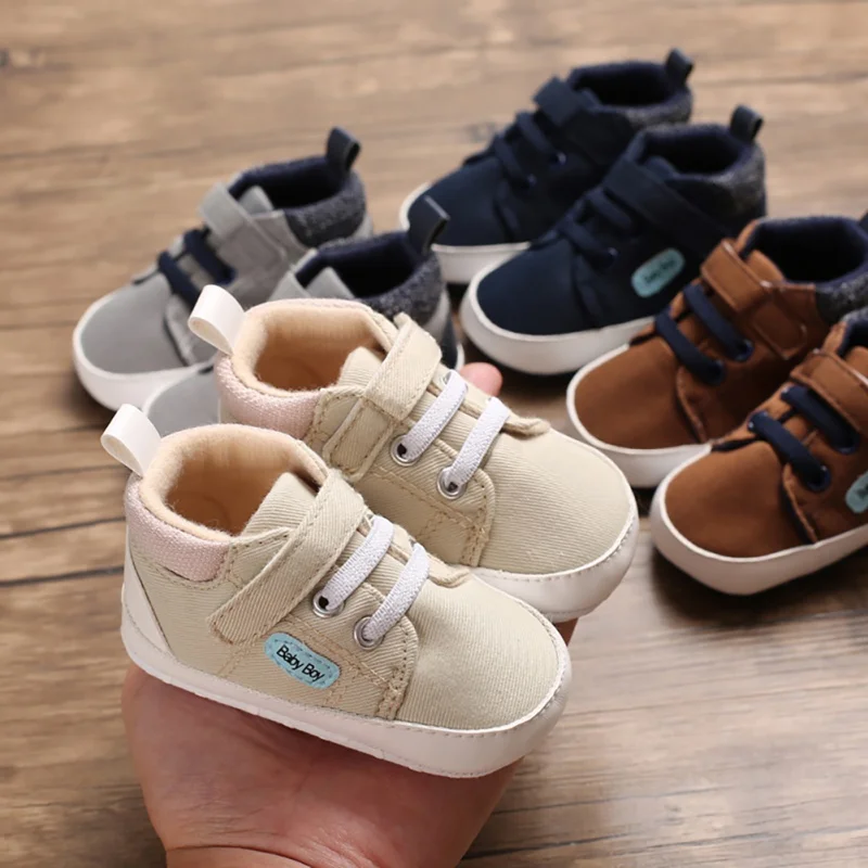 Newborn Baby Kids Shoes Themed Multicolor Boys And Girls Shoes Casual Sneakers Soft Sole Non-Slip Toddler Shoes First Walkers