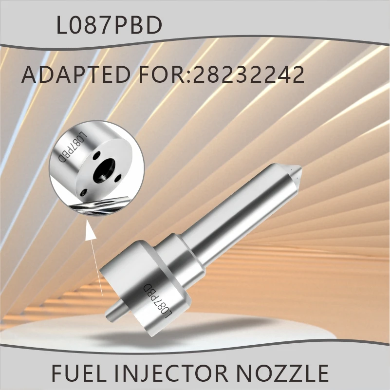 L087PBD Common Rail Euro III Nozzle Automotive Engine Repair Parts Suitable For Delphi Injector Model:28232242 EJBR04101D LH1742