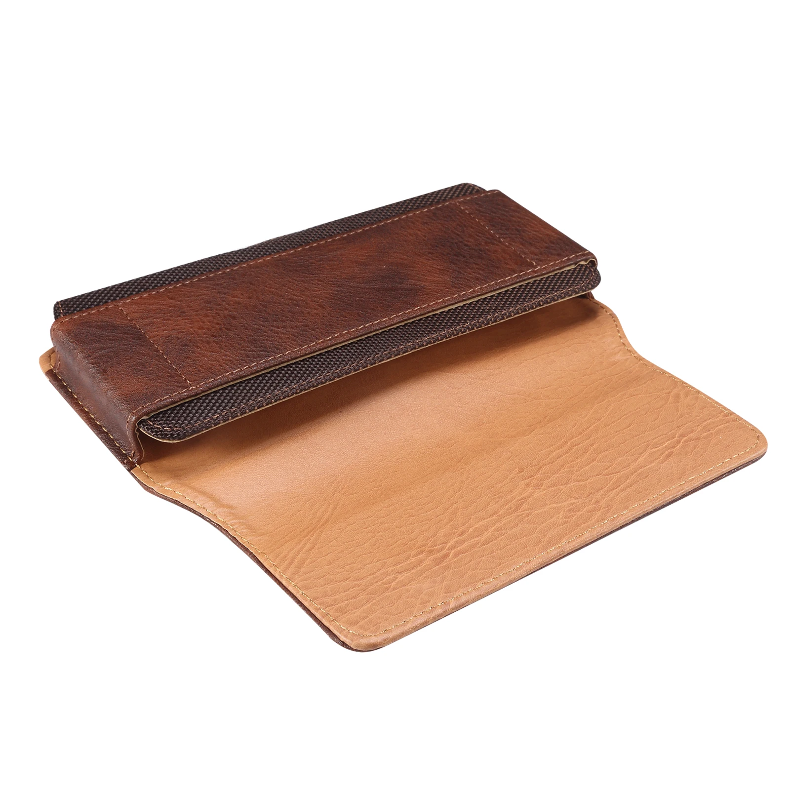 NEUE Leder-Handytasche mit Gürtelclip für Herren, Hüfttasche für iPhone 17 16 15 14 Pro Max, Samsung Galaxy S25 S24, Redmi Holster-Hülle – Detail 3