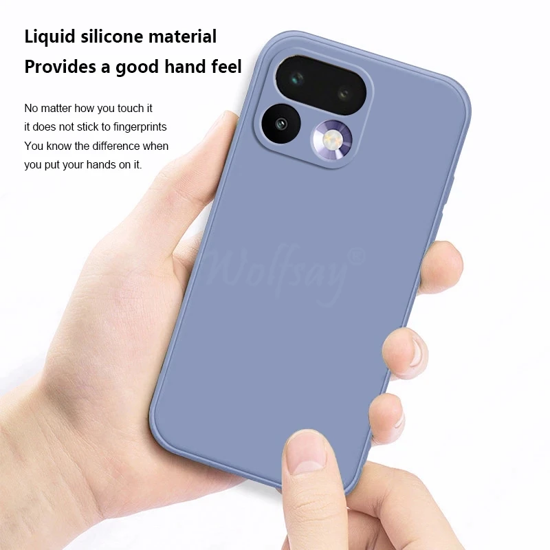 Für Realme 16 Pro Plus Hülle Flüssiges Silikon Einfarbiger Gummi Realme 16 Pro Plus Hülle TPU Sturzsicherer Schutz Realme 16 Pro Hülle – Detail 5
