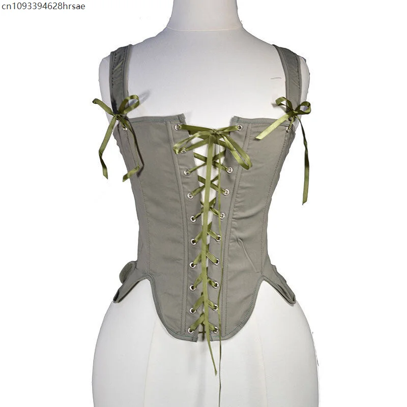 

Renaissance Women Corset Victorian Bodice Retro Bustier Tops