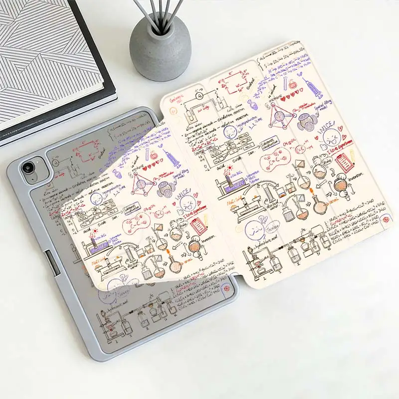 Multi-Angle 360° Rotate Acrylic Cover For iPad 10.2 7/8/9 4/5 10.9 10th iPad A16 2025 11 Air11/13 IPad Mini6 8.3 Pro 10.5 Pro11