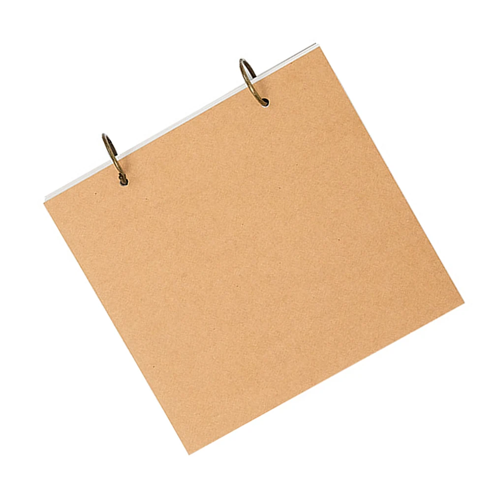 1Pcs A4 Sketch Book Blank Notebook Thick Colored Paper Painting Drawing Graffiti Sketch Book Painting Notebook