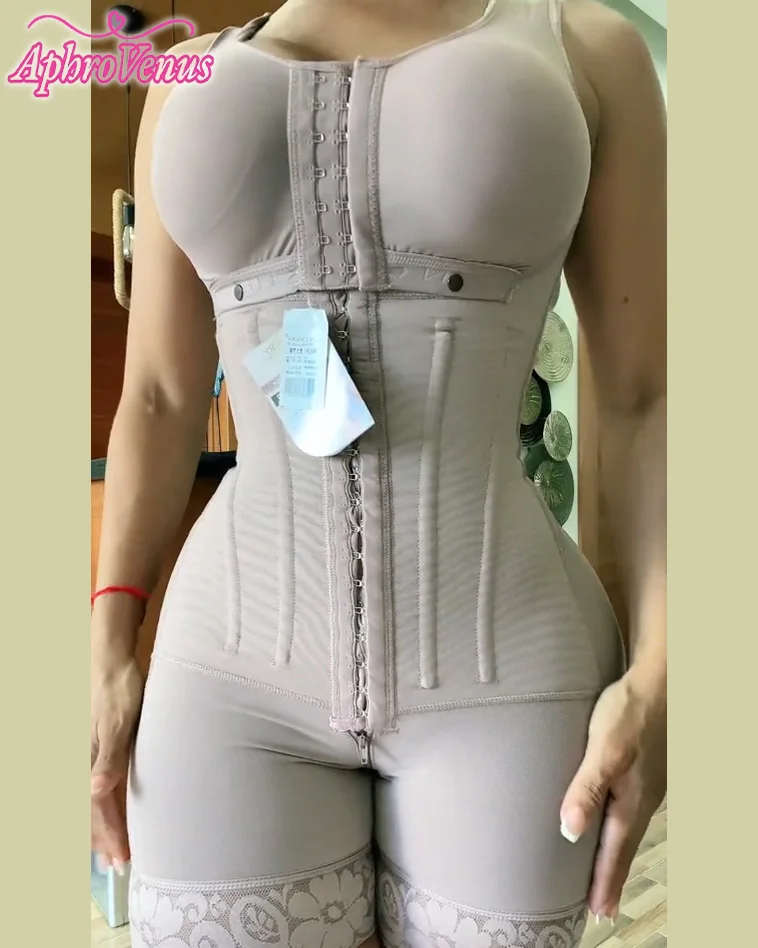 Fajas Colombians Girdle Hourglass Body Shapers Tummy Control Modeling Strap Postpartum Shapewear Butt Lift Slim Corset Underwear