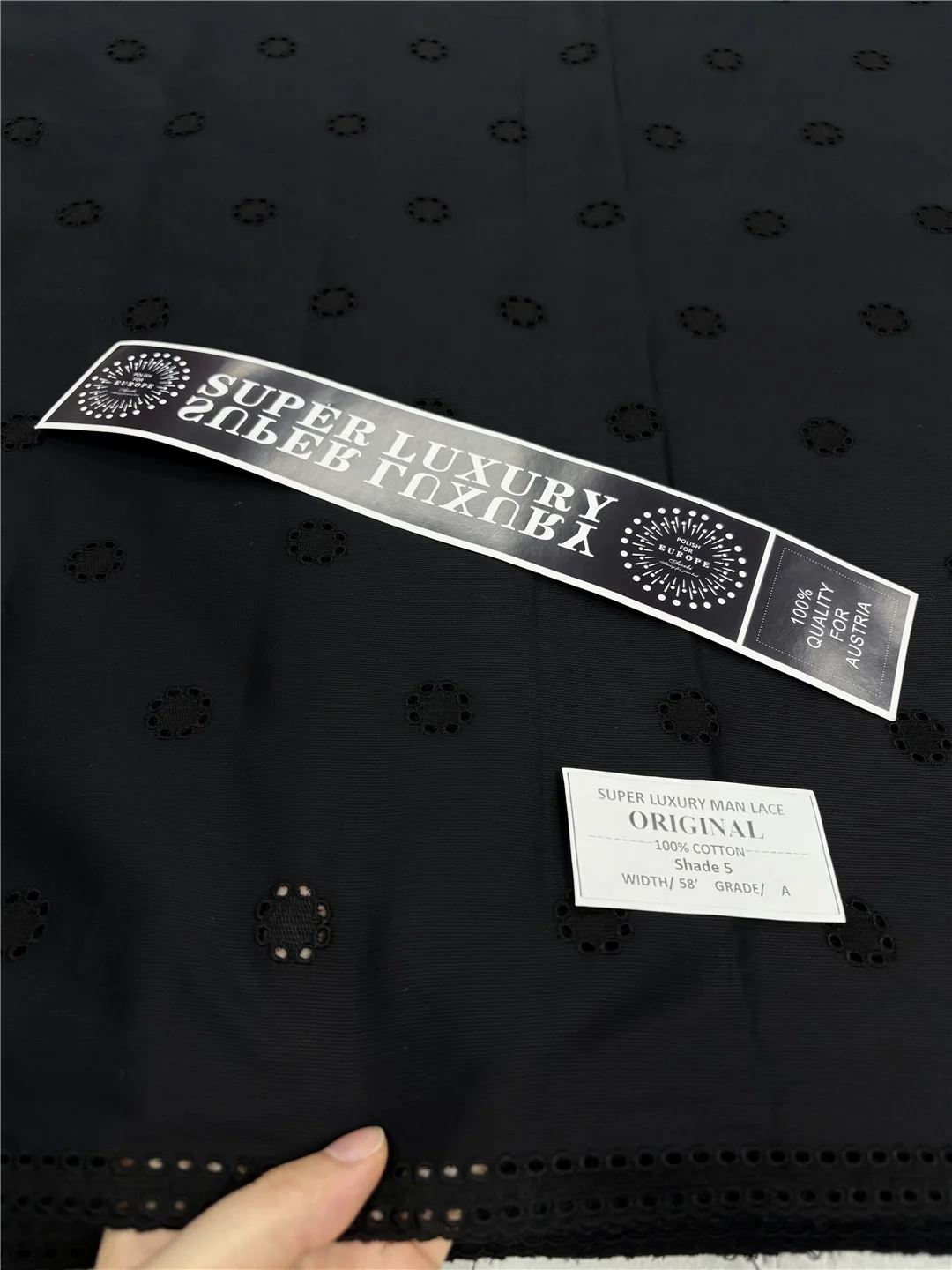 أربطة قطن 100% في سويسرا أقمشة أربطة نيجيرية عالية الجودة قماش ستان فرنسي أفريقي للرجال ملابس مادة-XX