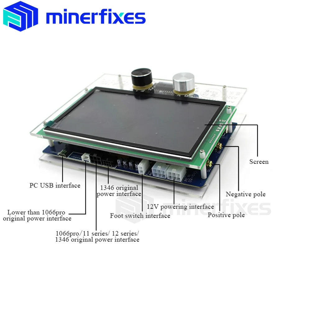 Avalon multifunction hash board test fixture A320X  Suit for A10 A11 A12 series and A1346 miner hash board, test chip models