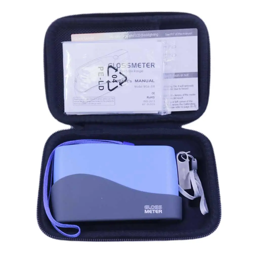 

MG6-SM Mini Glossmeter Portable Gloss Meter 60 Degrees 0.0 To 999Gu