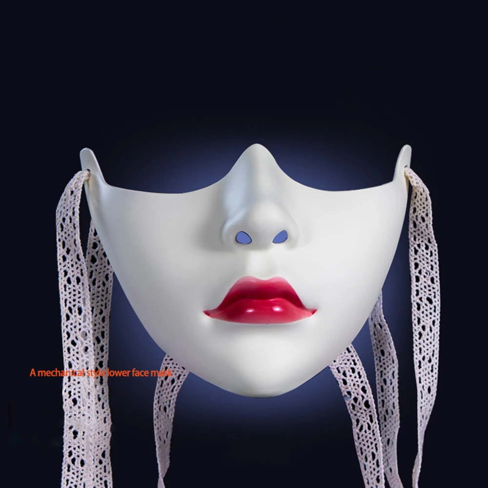 Máscara ligera de media cara con alas, máscara de Cosplay, máscara de mascarada para eventos temáticos, accesorios de Cosplay para fiesta