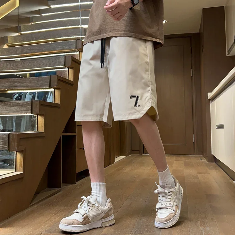 

Летние повседневные спортивные женские уличные свободные быстросохнущие мужские короткие мешковатые брюки для тренировок в тренажерном зале