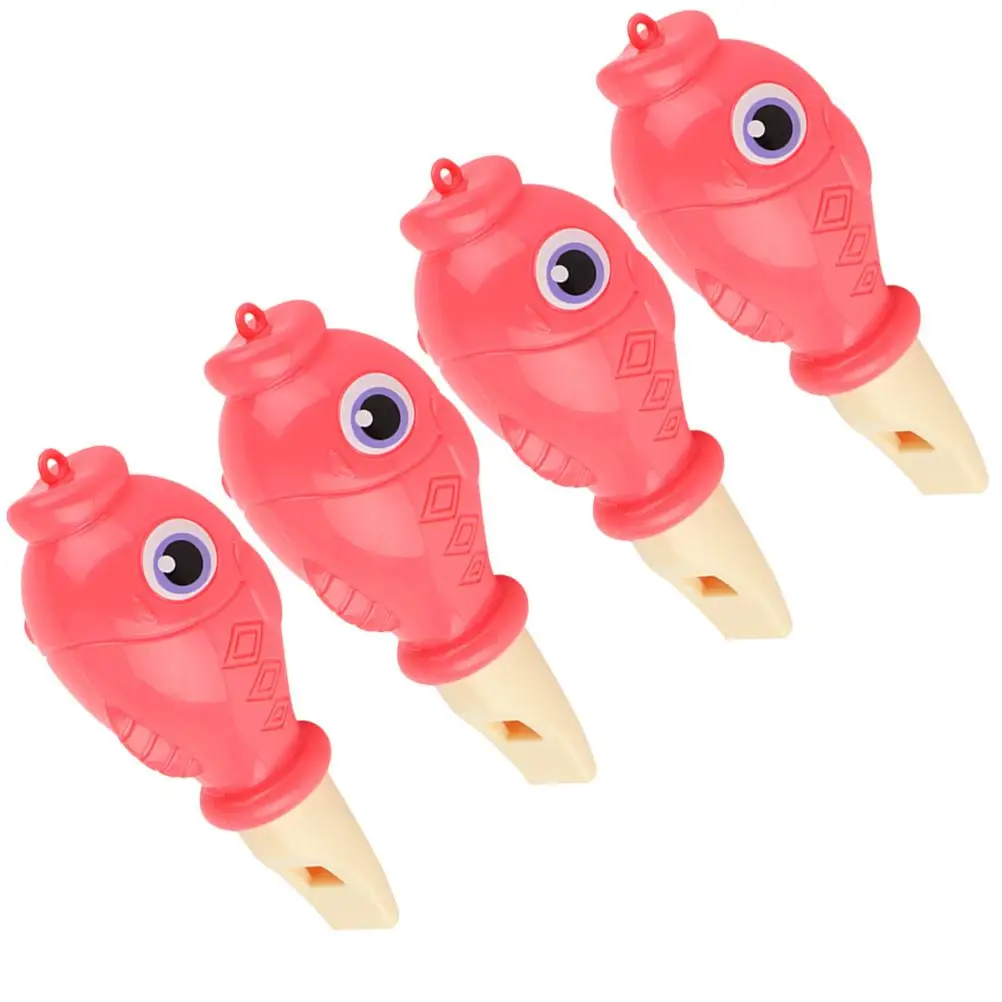 

4 Pcs Children Whistle Party Supplies Blow Blue Birthday Children's Blowouts for Kids Toys Cheering Cartoon