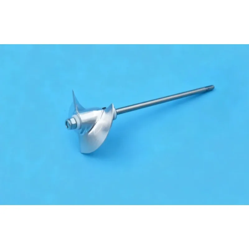 CNC 7075 Aluminum Impeller for Jet Pump RC Boat, High-Speed Underwater Thriller Upgrade Part, Low Vibration/High Efficiency