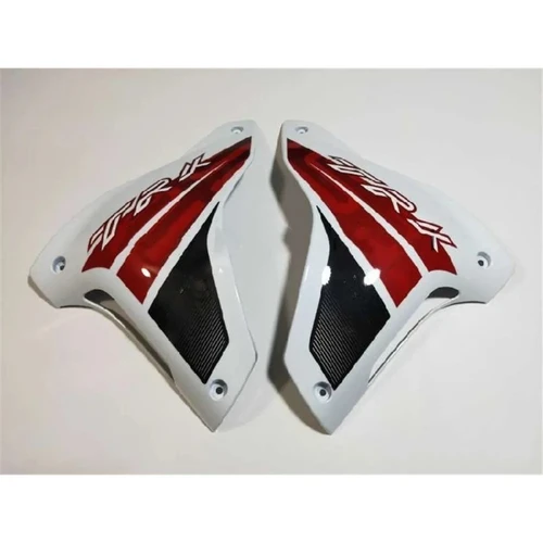 Imagen 2 del producto Para Benelli TRK251 tanque de combustible izquierdo y derecho placa protectora delantera placa lateral TRK 251 piezas de repuesto de motocicleta