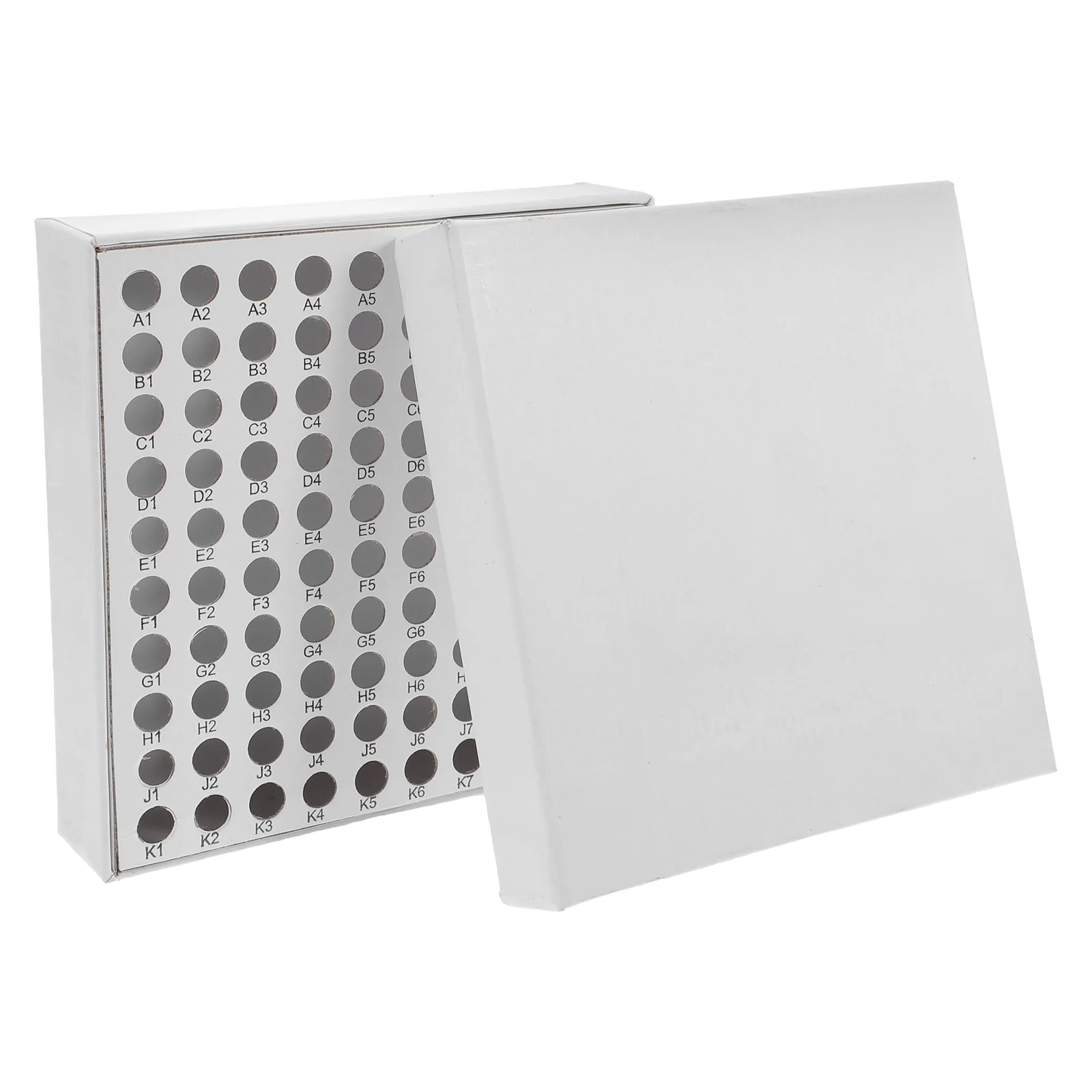 

Lab With Lid Tube Box Freezer Storage For Tubes Sample Storage Container Cardboard Tube Holder Stackable Freezer Box