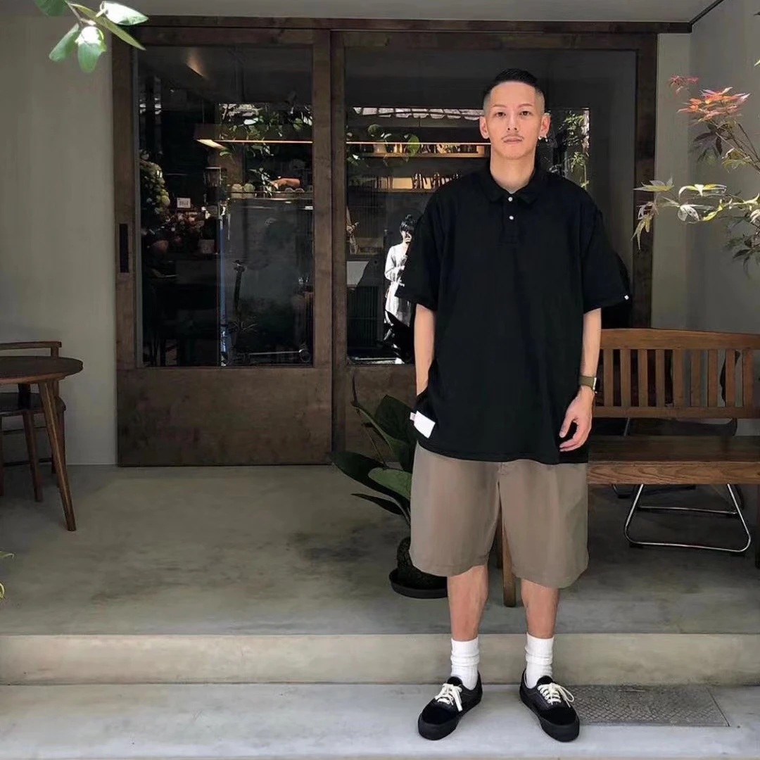 

Casual ort Sve T-irt WTAPS SS 03 USAIRTCOTTON Youth Faion Printed Loose Fit Summer Wear Comfortable Cotton