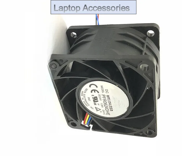 F FOR Delta PFR0624DHE 6038 24V 1.20A 6CM 4-wire PM speed regulation cooling fan