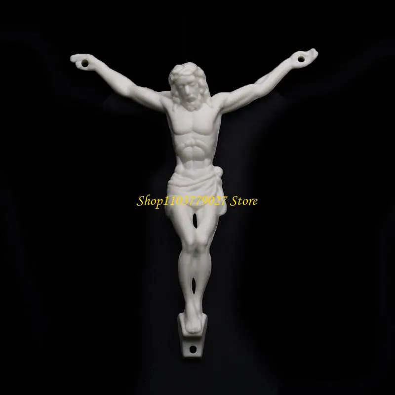 C4DF Jesus Figurine Pendant Decorative Hanging Charm Ornaments Supplies