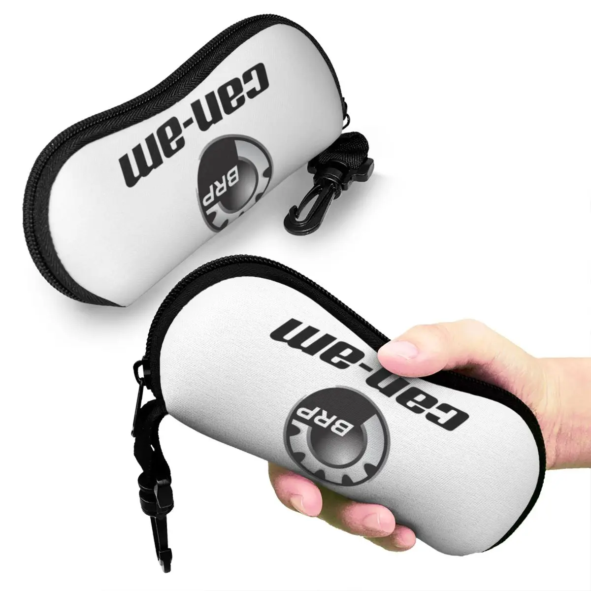 

BRP Can Am LOGO Shell Glasses Case Protector Sunglasses Box Women Men Soft Eyeglass Bag Pouch