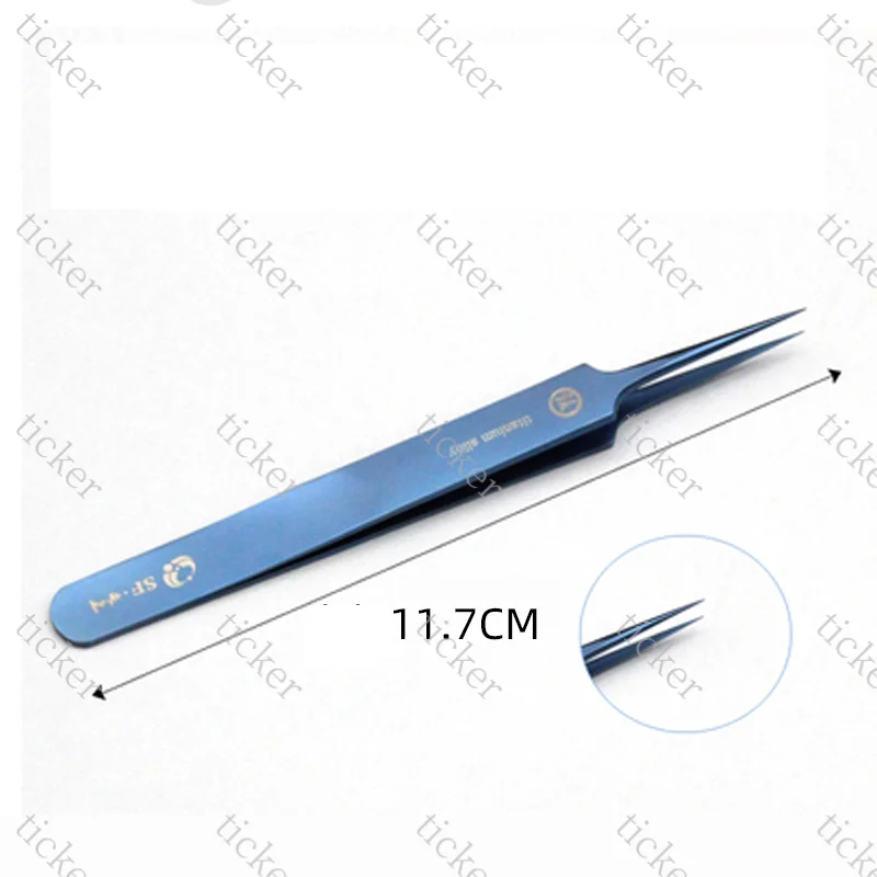 Ultra-tip fine cell clamp professionally remove blackheads artifact artifact squeezing tool acne needle tweezers