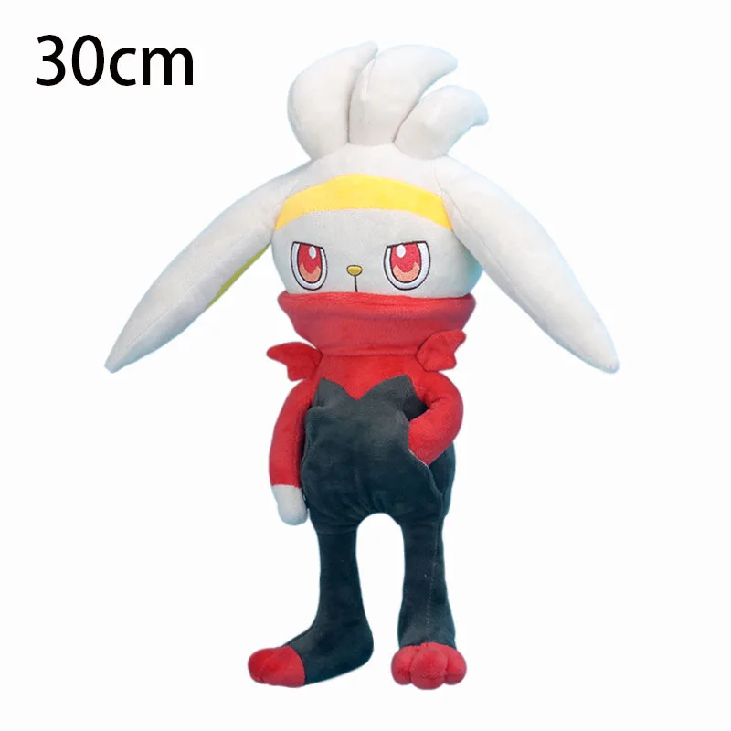 

30cm Cute Cartoon Pokemon Sword and Shield Raboot DIY self-made Plush Doll Pillow Ornament Adult Children's Birthday Gift Toy