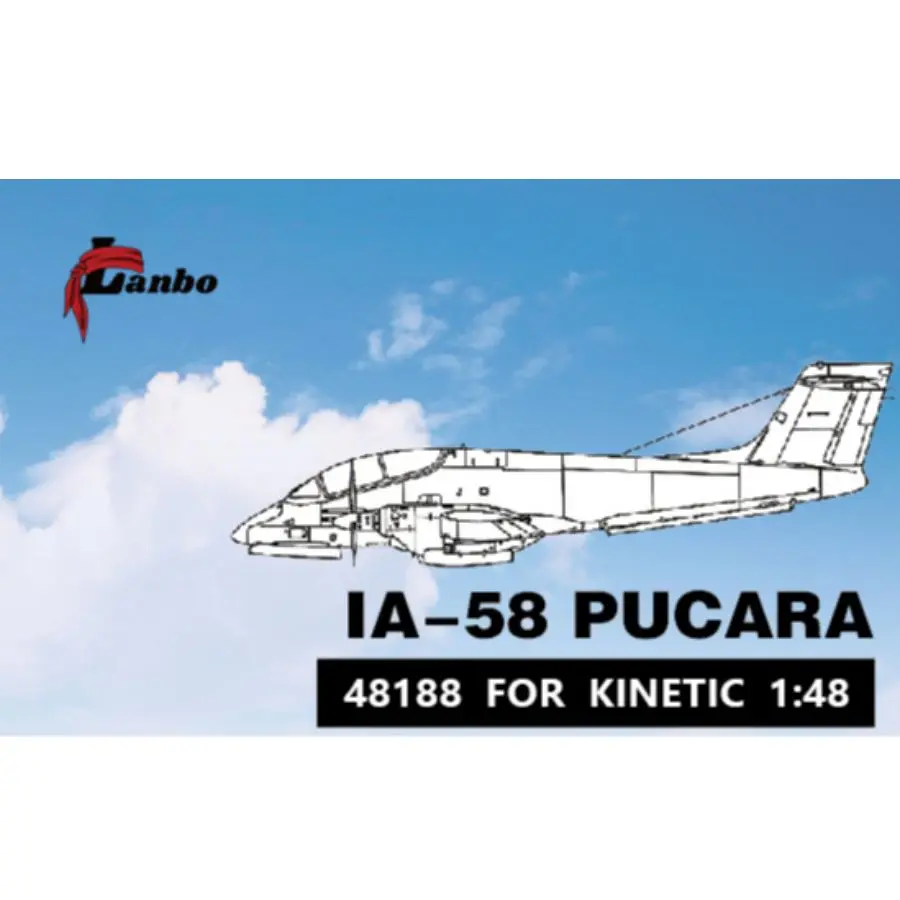Lanbo Models 48188 1/48 A-58 PUCARA FOR KNETIC 3D Cockpit