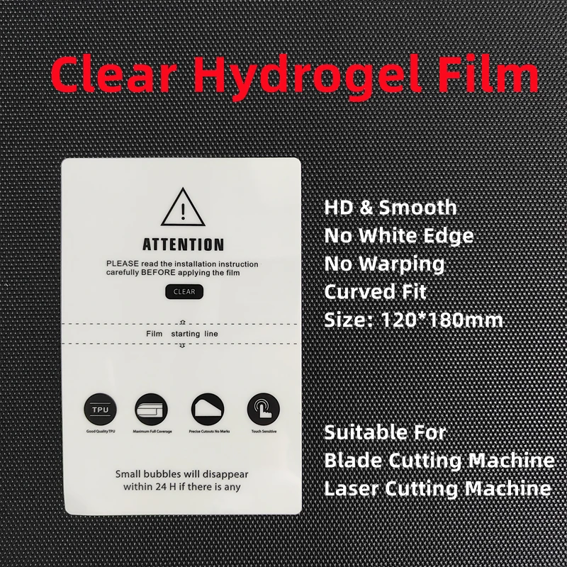 HD MATTE Privacy Frosted Protection Flexible Hydrogel Film For Mobile Phone TPU Screen Protective Film For Cutting Machine Devia
