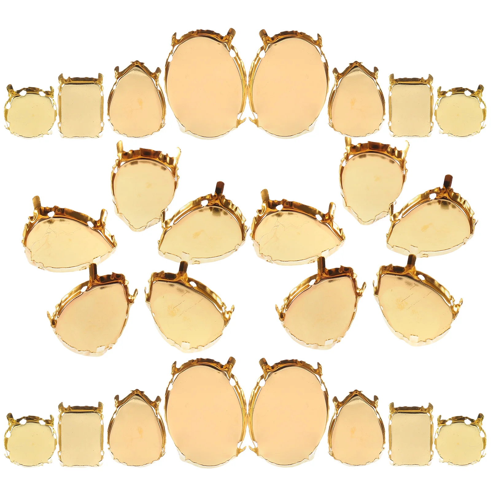 

400pcs Rhinestones Metal Clothing DIY Bag Metal Clothing Claw Shoes Accessories Sewing Craft Jewelry Making