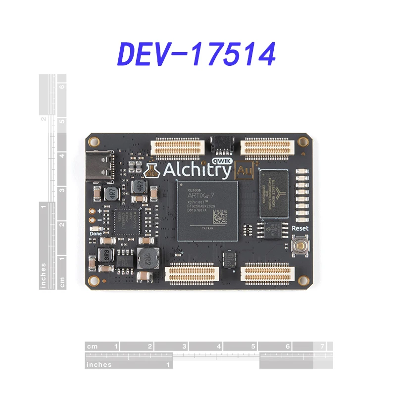 

Avada Tech 1pcs DEV-17514 Programmable Logic IC Development Tools Alchitry Au+ FPGA Artix 7 Dev Board