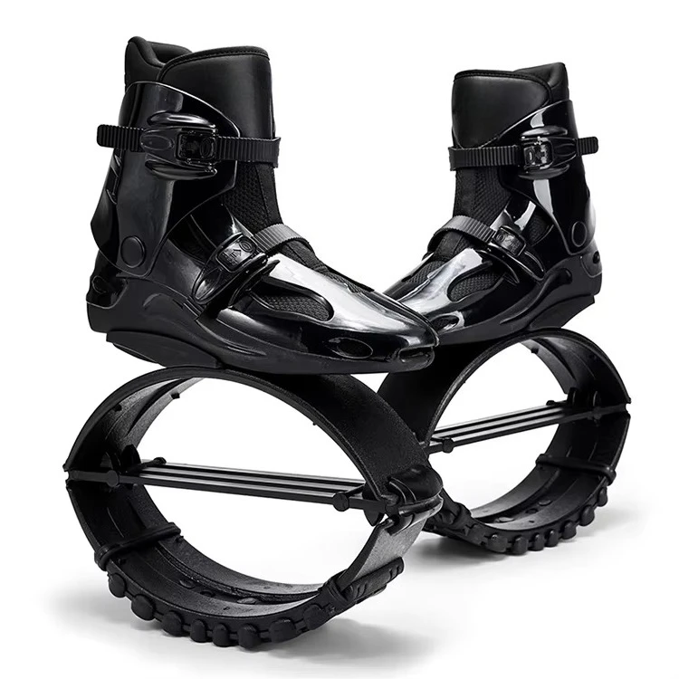 

New Jumping Boots - Footwear Sneakers All Black Rubber PU Material