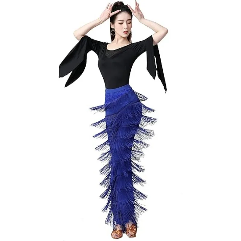 Latin Dance Pants Fringed Dance Pants Bull Dance Pants Dance Pants Latin Dance Ballroom Dance Fringed Dance Pants Practice Pants