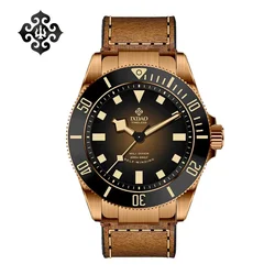 New IXDAO Limited Edition 39mm Bronze Diver Watch Fashion Luxury Sapphire PT5000 Automatic Mechanical Watch BGW-9 Waterproof 200