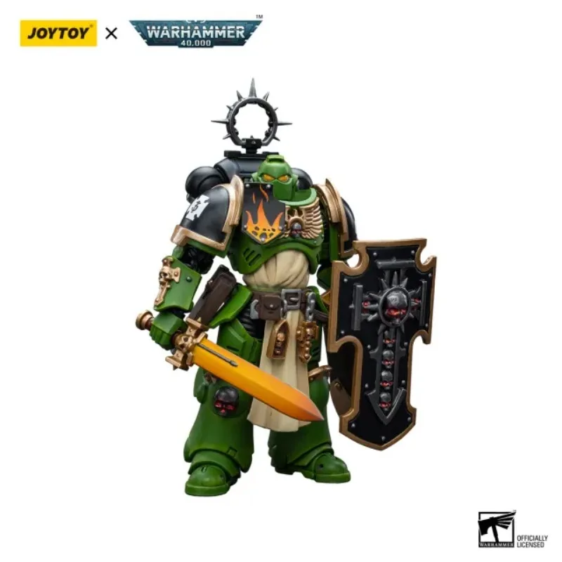 [Spot Goods] JOYTOY Warhammer 40K 1/18 Action Figure Salamanders Bladeguard Veteran Model Toy Boy Christmas Present