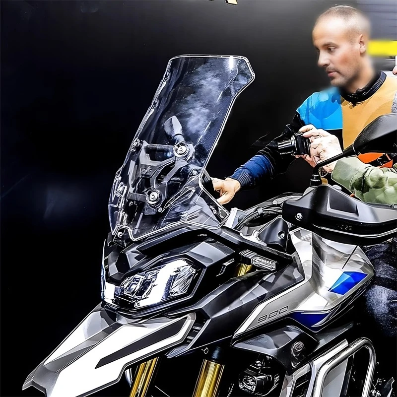 

For LONCIN VOGE DS900X DS 900X 900DSX DSD900 motorcycle front windshield modification accessories air deflector protective cover