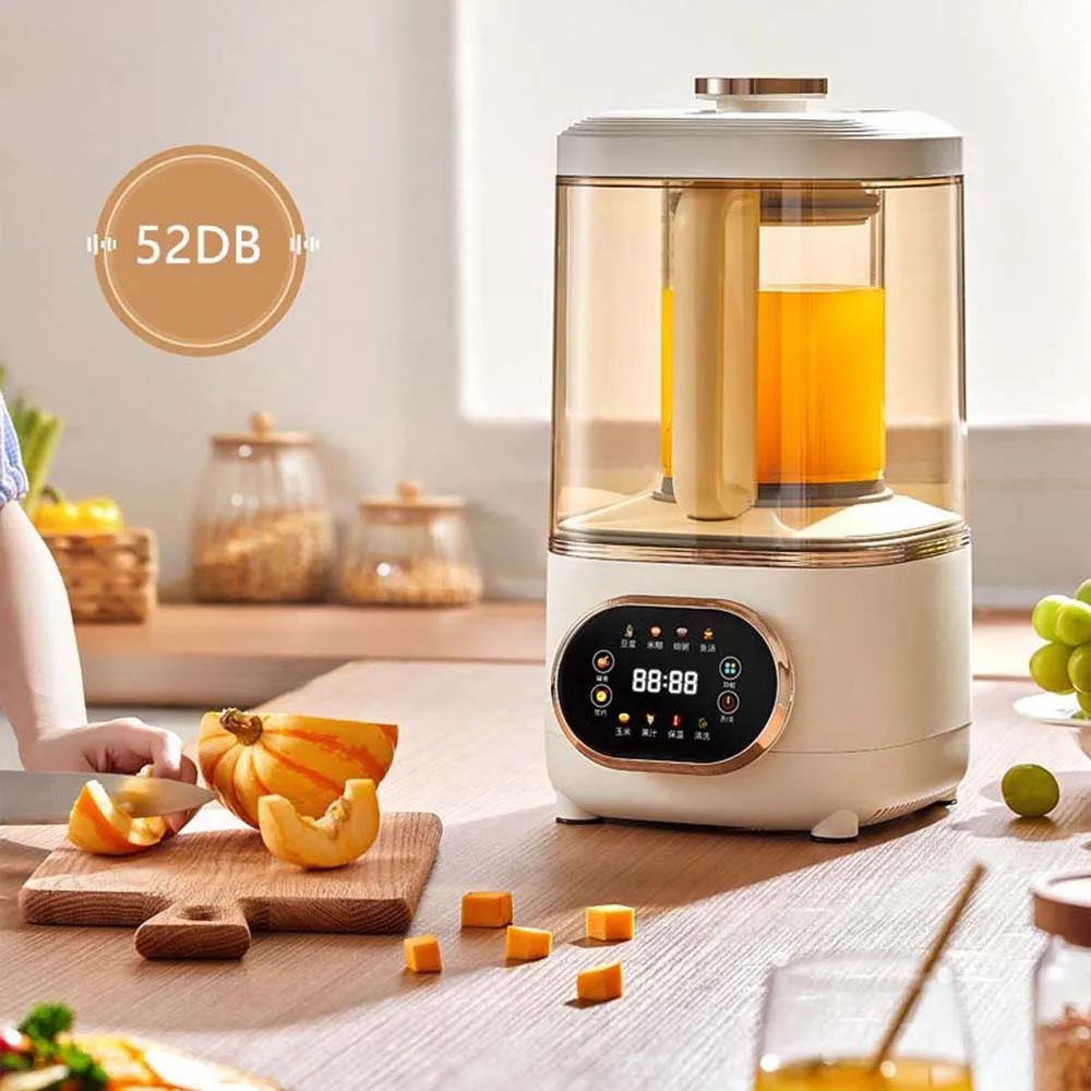 

Household Intelligent Blender Automatic Heating Soybean Milk Machine Food Mixer Grinder Juicer