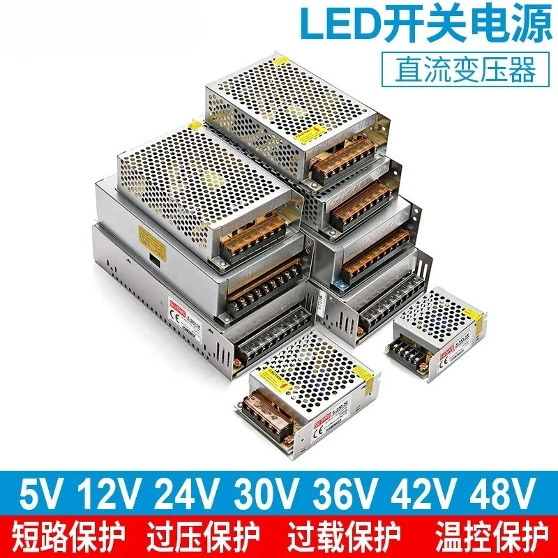 Switching Power Supply Transformer AC-DC Power Supply110V to 24V  220V To 24V 30A 720w SUSWE