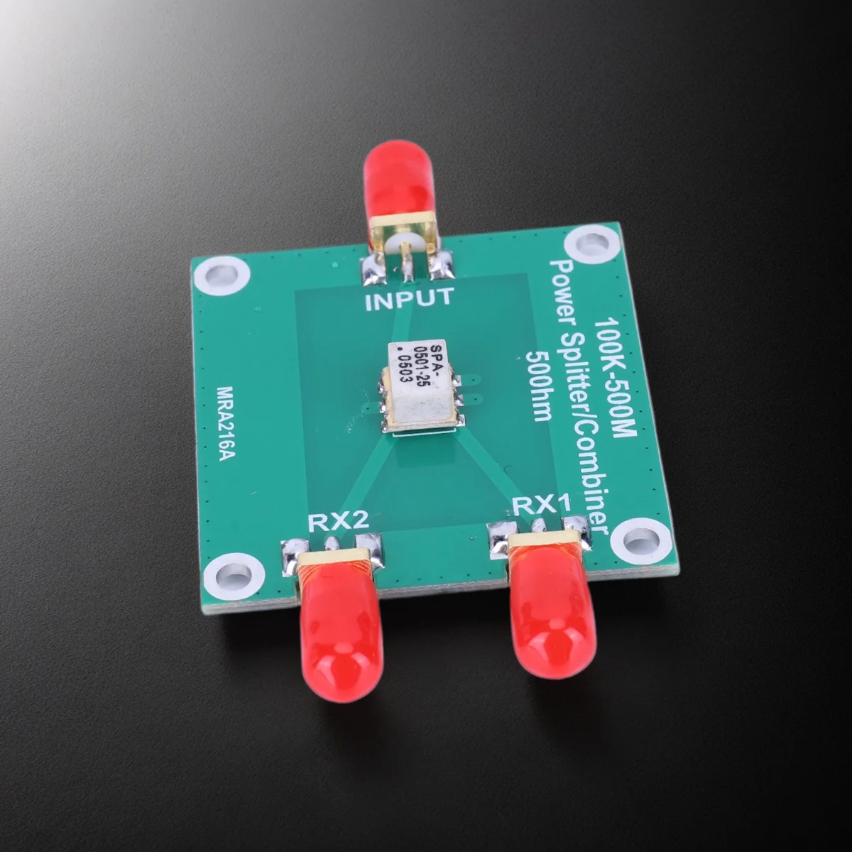 100K-500M 수동 전력 분배기 1개 분할 2개 결합기/분배기 주파수 범위 100KHz ~ 500MHz