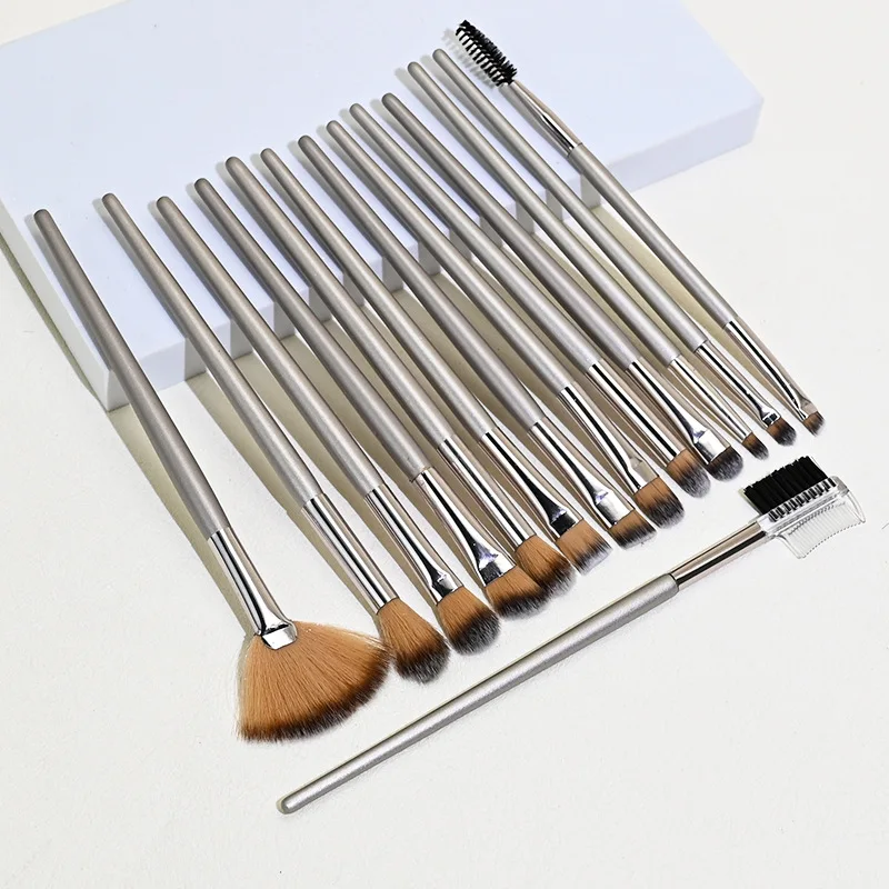 20Champagne Color Makeup Brush Set Full Set Eyeshadow Brush Loose Powder Brush Beauty Tools