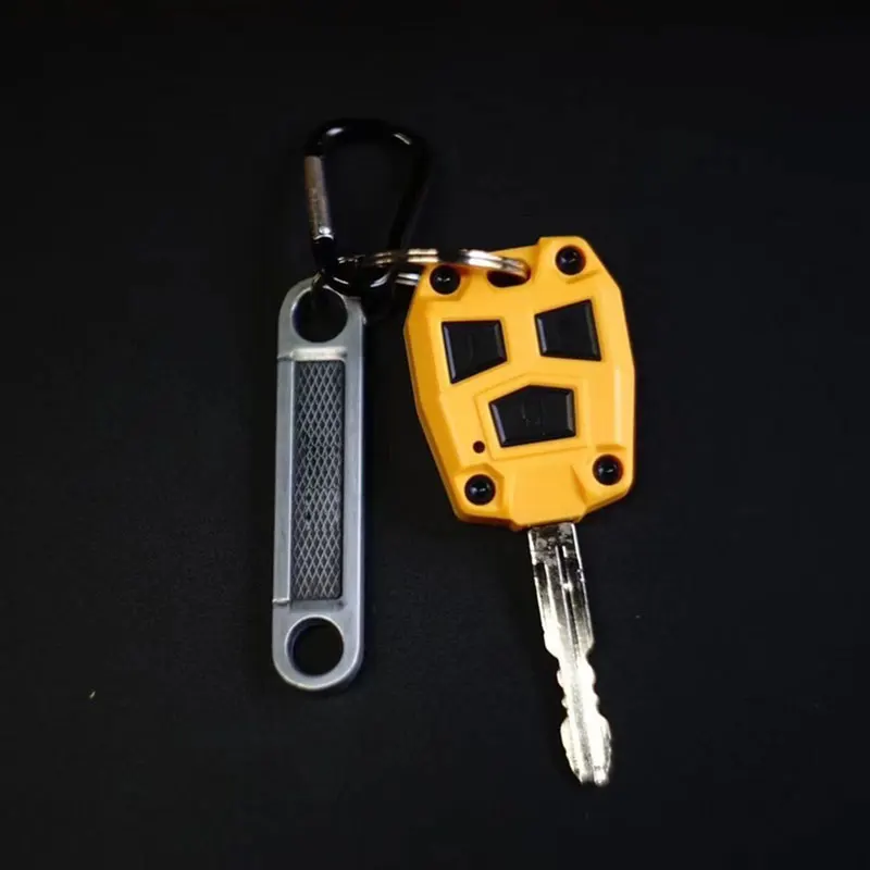 2007~2020 2 Buttons 3 Buttons Key Case Silica Gel For Toyota FJ Cruiser Key Chain Metal Key Ring Modification Accessories
