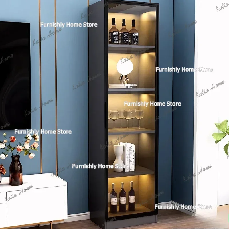 LD Atmosphere Restaurant Wine Cabinet Coffee Office Living Room Wine Cabinet Small Apartment Bar Furniture