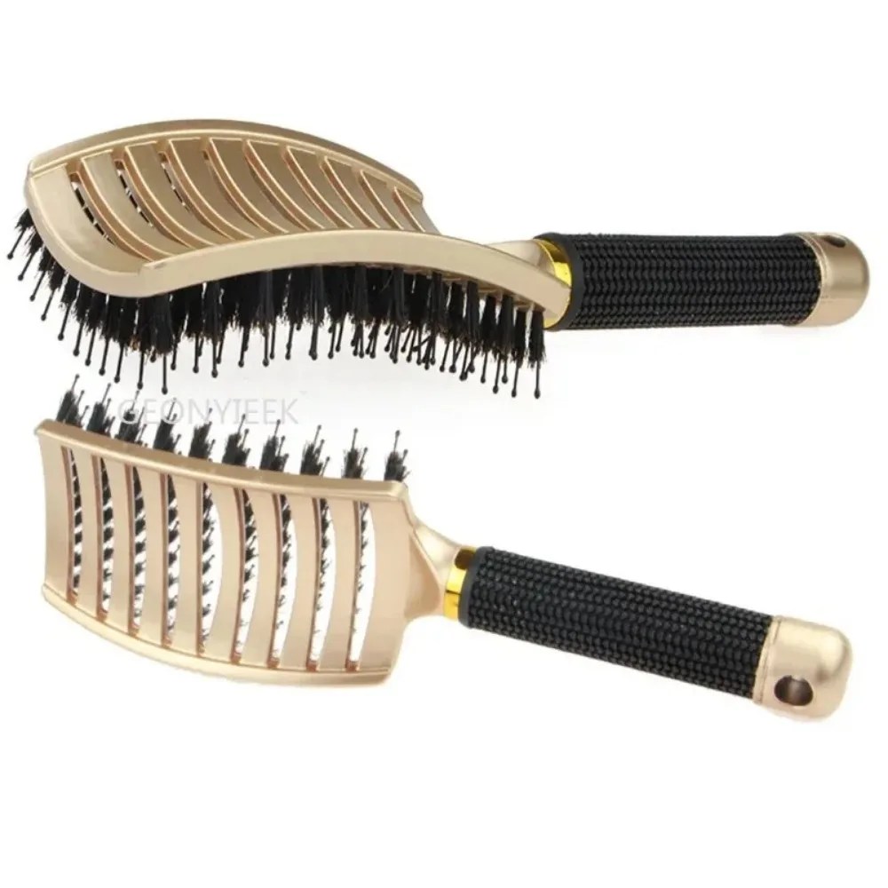 Anti Klit Hairbrush Women Female Hair Scalp Massage Comb Bristle&nylon Hairbrush Wet Curly Detangle Hair Brush For Salon