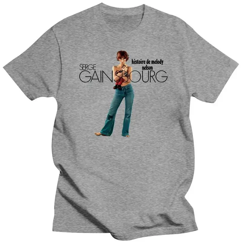 Histoire De Melody Nelson Serge Gainsbourg French Album 1970S Retro T Shirt Mens Clothing  oversized t shirt  graphic t shirts