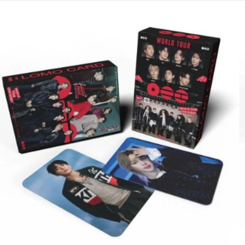 HOT 55Pcs BTS Lomo Cards J-HOPE JIMIN V JUNGKOOK HD Photocards Kpop Idol Photo Cards Fans Collection Gift Postcard - view 3