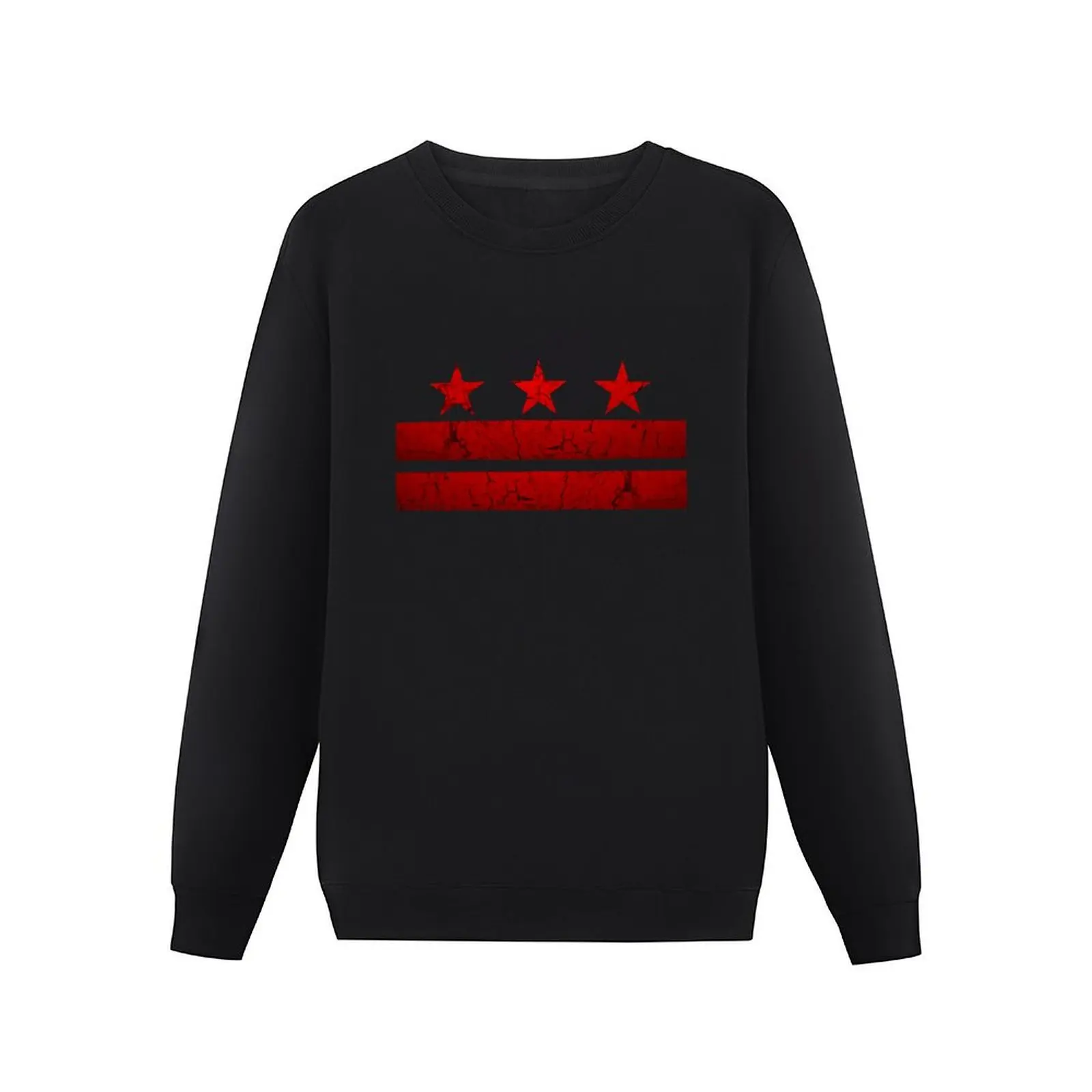 Washington -DC- Flag Vintage Pullover Hoodie tracksuit men new in sweatshirts