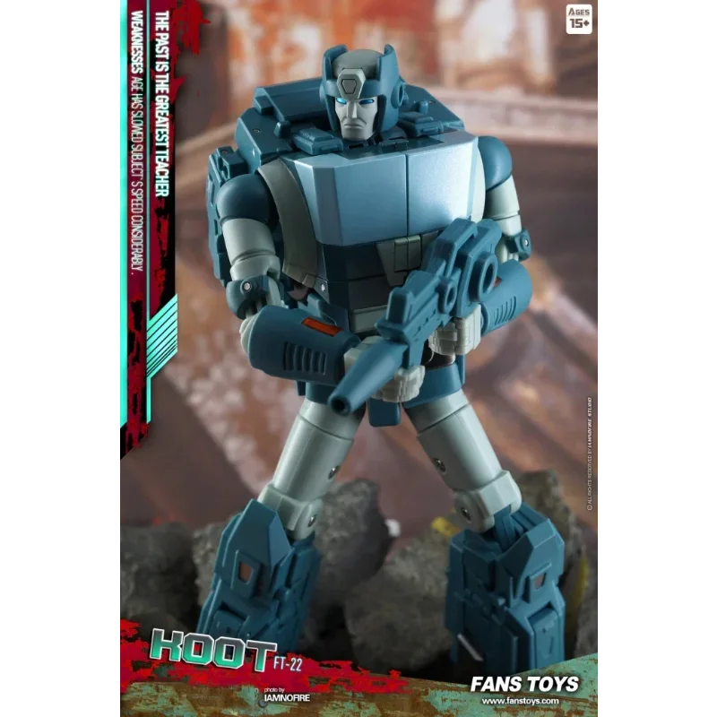 【Bens de ponto】brinquedos transformadores originais FansToys FT-22 FT22 Koot Action Figure Anime Figure Box Boy Collection Gift