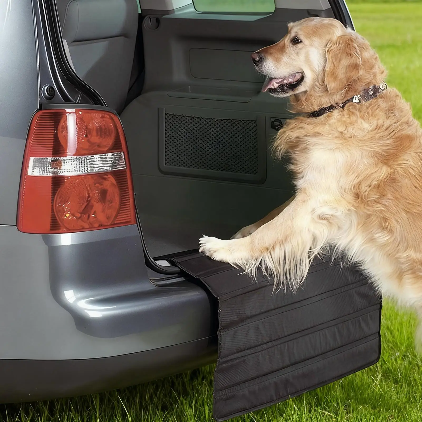 Car Trunk Mat Non Slip Adjustable Folding Guard Large Bumper Guard for  Car Daily Travel Outdoor Van Storage Utility Protection