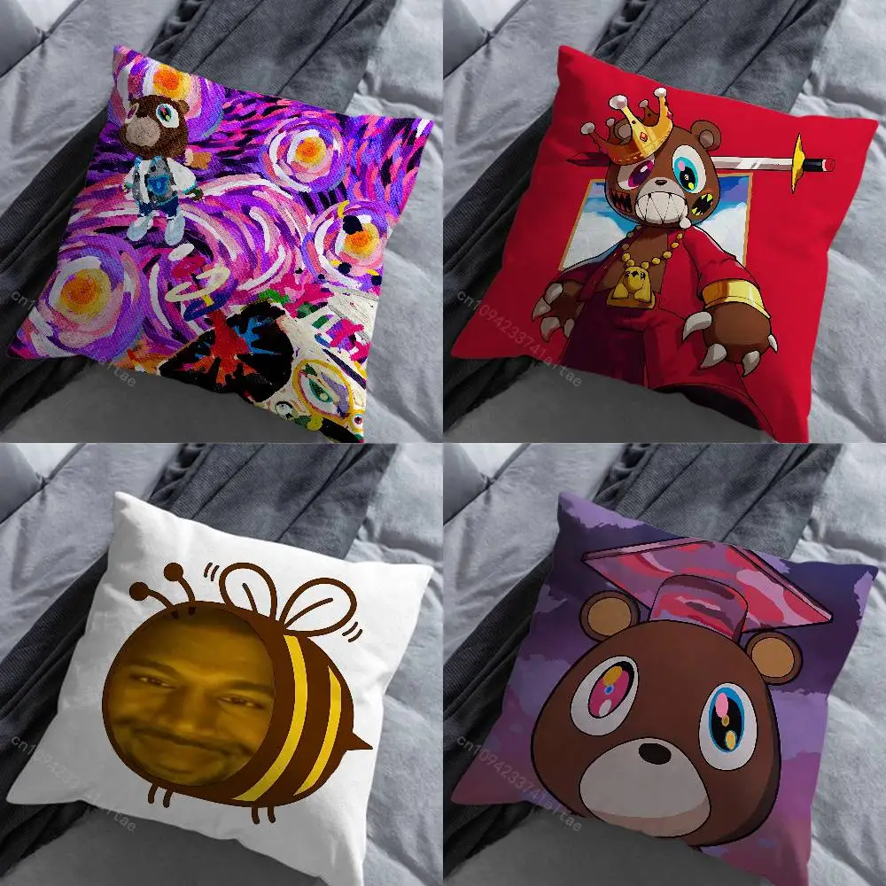Kanye West BULLY Pillow Case For 30x30cm,45x45cm,55x55cm, For Home Bedroom Decoration And Protector