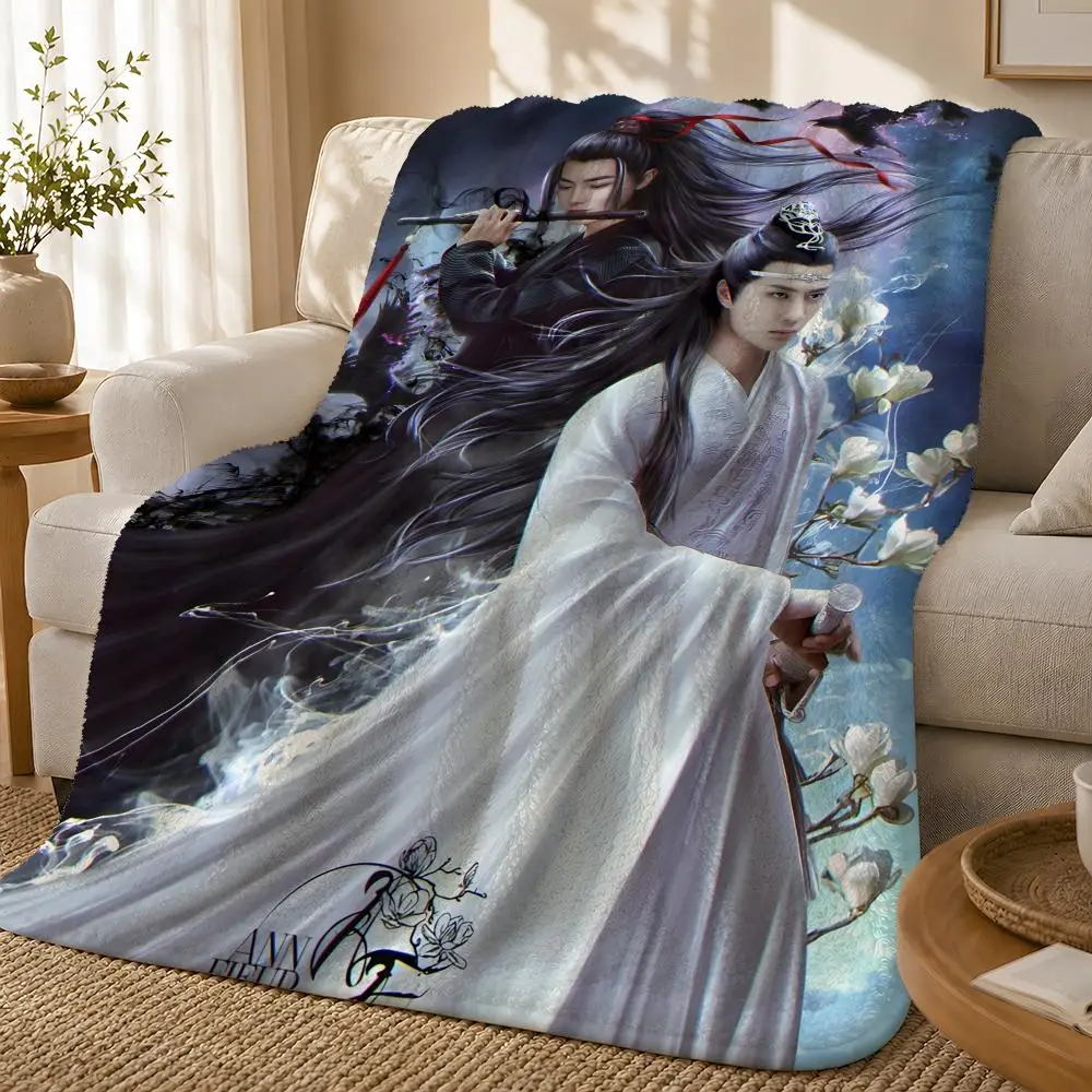 The Untamed 1PC Plush Surface Chic Illustrated Patterned Home Essential Throw