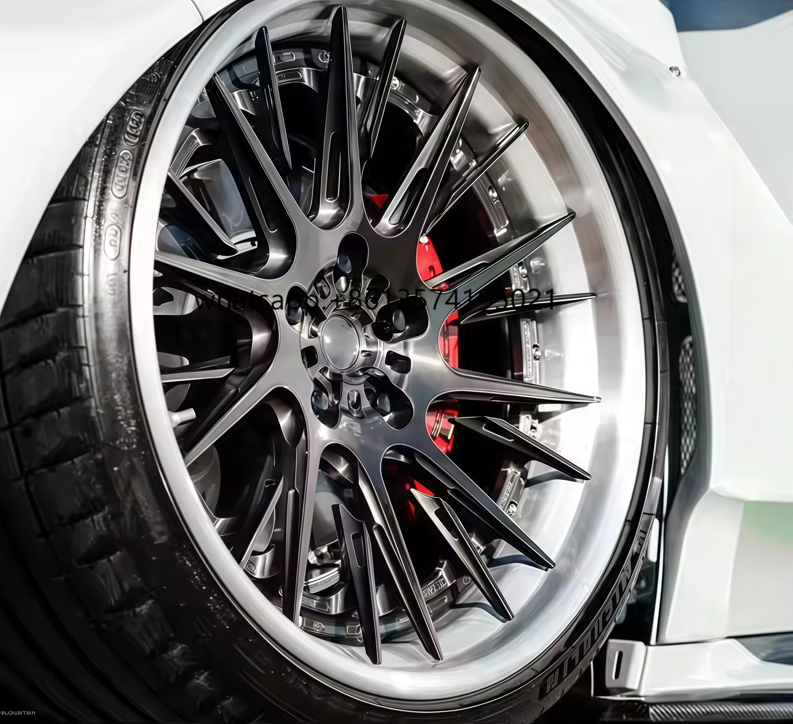 

New High-Performance Forged Wheel Hub Aluminum Deep Dish Multi-Spoke 5x98 5x165.1 5x120.65 Sports Car Compatible-Ferrari