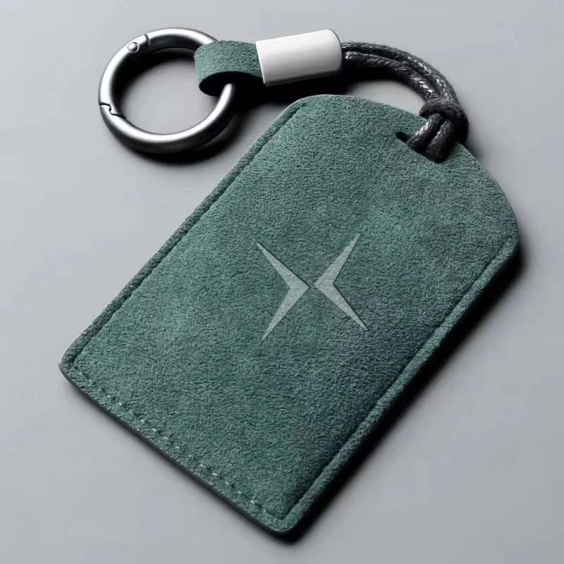 Fit For Polestar 3 4 Car Key Card Holder NFC Smart Card Case Suede Protective Shell