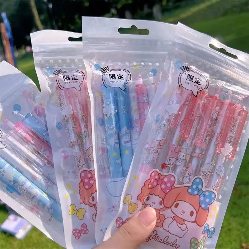 Cinnamoroll my melody Sanrio anime cartoon kawaii cute high-looking  Anton gel pen 0.5mmst quick-drying carbon black water pen